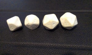 My second set of dice.