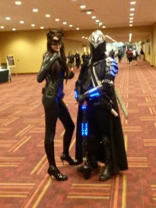 Catwoman and a Knight