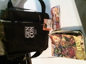 GenCon 2014 Bag & Badge