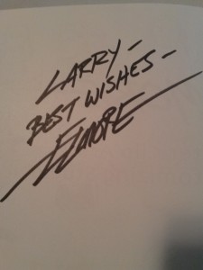 Larry Elmore Signed My Book