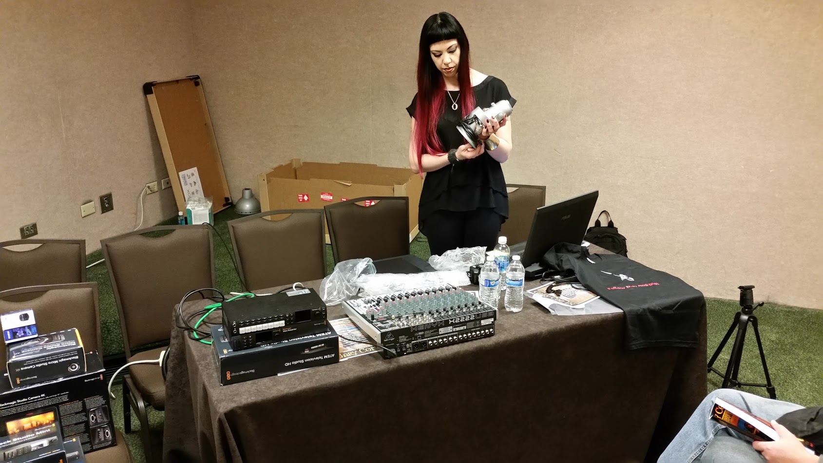 Satine - Set Up Livestreaming Seminar at Gary Con IX