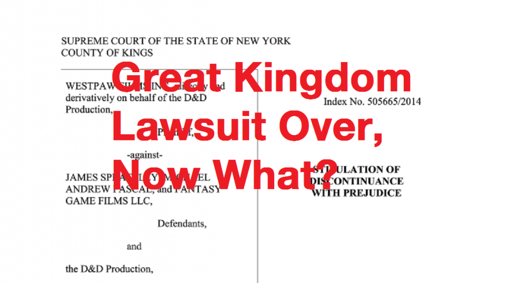 Great Kingdom Lawsuit Over Now What