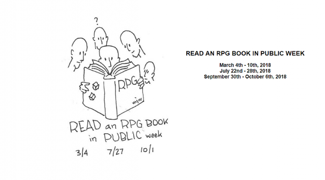 Read An RPG Book In Public Week