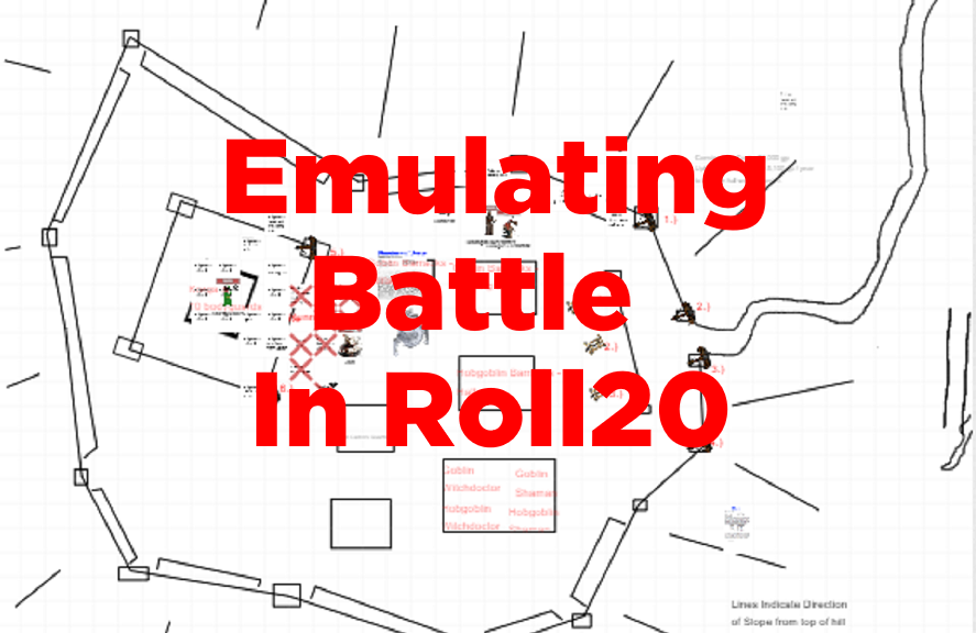 Emulating Battle In Roll20
