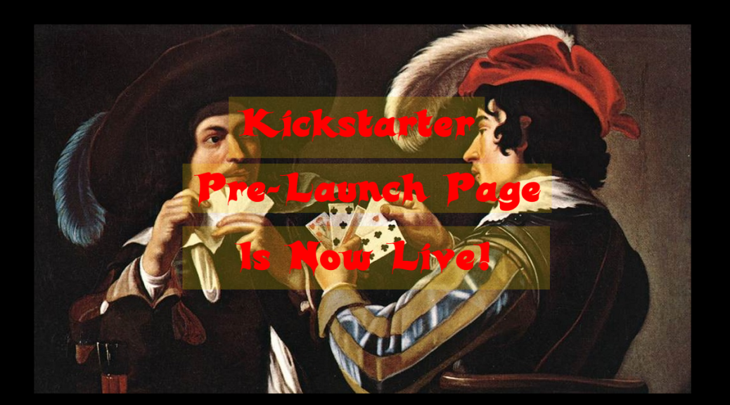 Kickstarter Pre-Launch Page Is Now Live!
